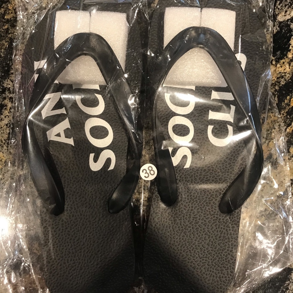 Anti social club sandals